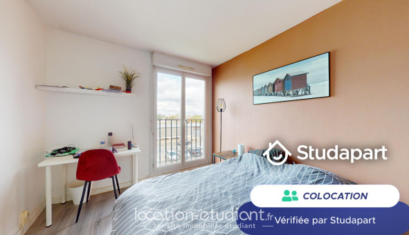 Colocation étudiante T4 &agrave; Angers (49000)