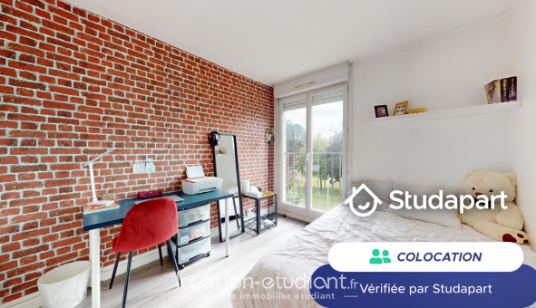 Colocation étudiante T4 &agrave; Angers (49000)