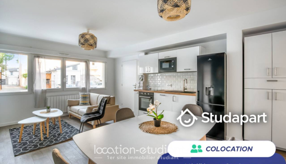 Colocation étudiante T5 &agrave; Angers (49000)