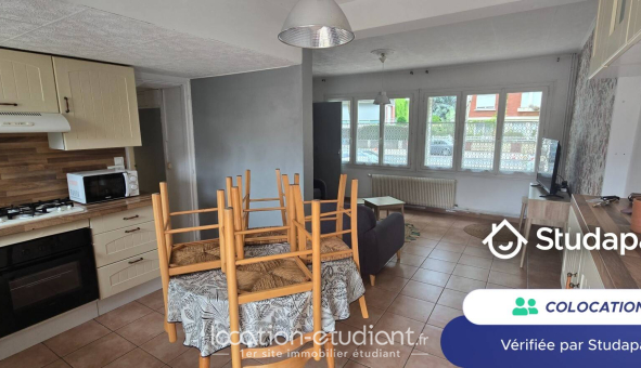 Colocation étudiante Duplex &agrave; Angers (49000)