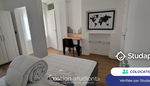 Colocation étudiante T4 &agrave; Angers (49000)
