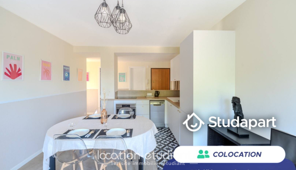 Colocation étudiante Studio &agrave; Antibes (06160)