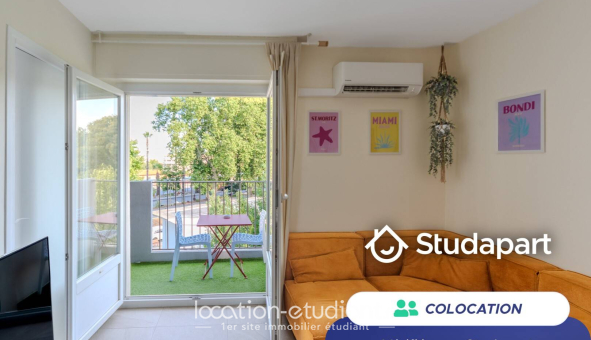 Colocation étudiante Studio &agrave; Antibes (06160)