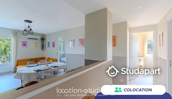Colocation étudiante Studio &agrave; Antibes (06160)