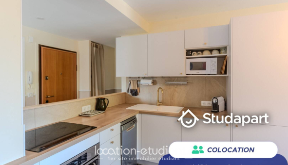 Colocation étudiante Studio &agrave; Antibes (06160)