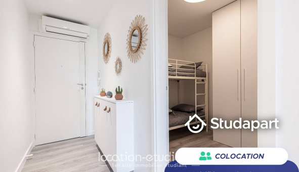 Colocation étudiante Studio &agrave; Antibes (06160)