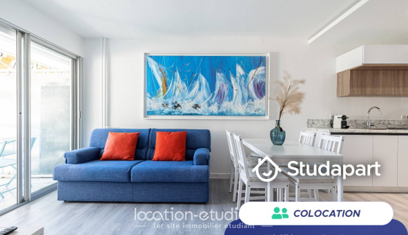 Colocation étudiante Studio &agrave; Antibes (06160)