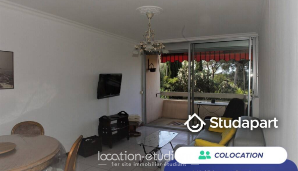 Colocation étudiante Studio &agrave; Antibes (06160)