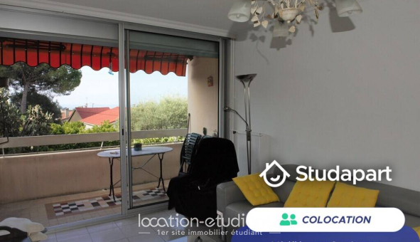 Colocation étudiante Studio &agrave; Antibes (06160)
