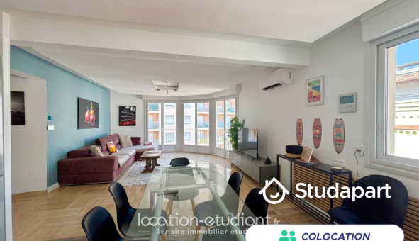 Colocation étudiante Studio &agrave; Antibes (06160)
