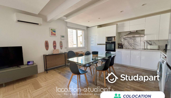 Colocation étudiante Studio &agrave; Antibes (06160)