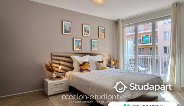 Colocation étudiante Studio &agrave; Antibes (06160)