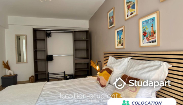Colocation étudiante Studio &agrave; Antibes (06160)