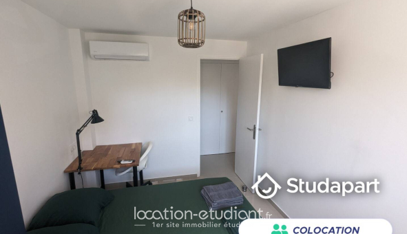 Colocation étudiante Studio &agrave; Antibes (06160)