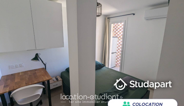 Colocation étudiante Studio &agrave; Antibes (06160)