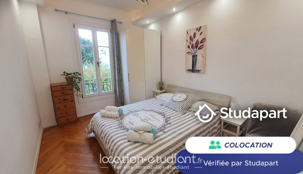 Colocation étudiante Studio &agrave; Antibes (06160)