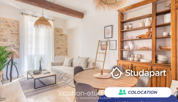 Colocation étudiante Studio &agrave; Antibes (06160)