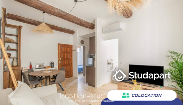 Colocation étudiante Studio &agrave; Antibes (06160)