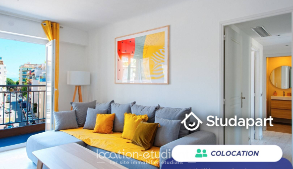 Colocation étudiante Studio &agrave; Antibes (06160)
