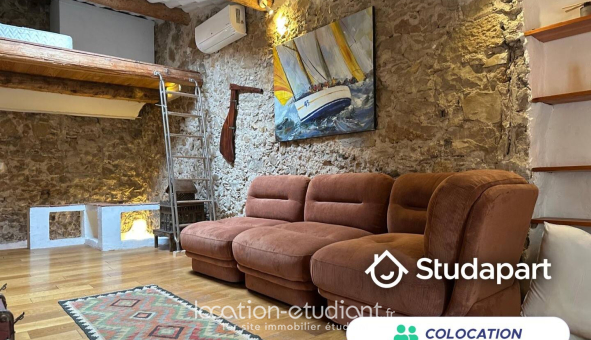 Colocation étudiante Studio &agrave; Antibes (06160)