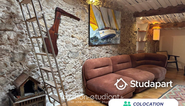 Colocation étudiante Studio &agrave; Antibes (06160)