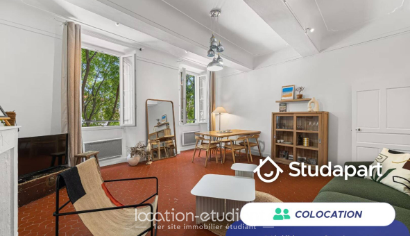Colocation étudiante Studio &agrave; Antibes (06160)