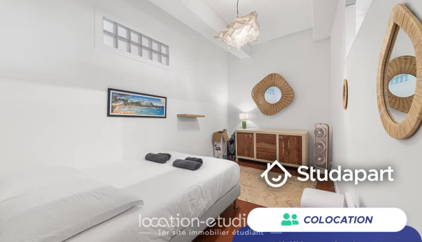 Colocation étudiante Studio &agrave; Antibes (06160)