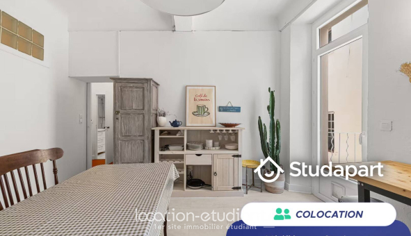 Colocation étudiante Studio &agrave; Antibes (06160)