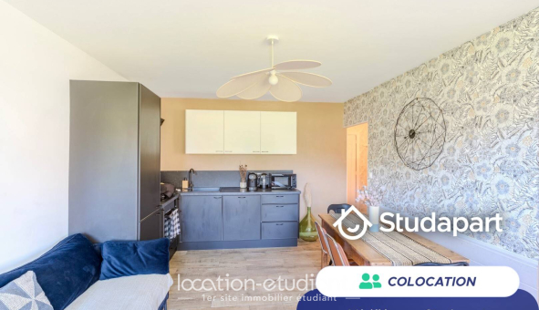 Colocation étudiante T4 &agrave; Antibes (06160)