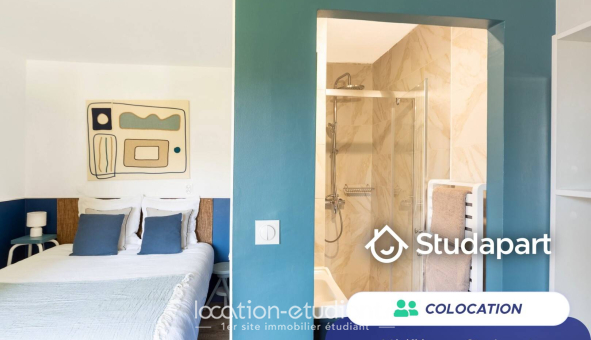 Colocation étudiante T4 &agrave; Antibes (06160)