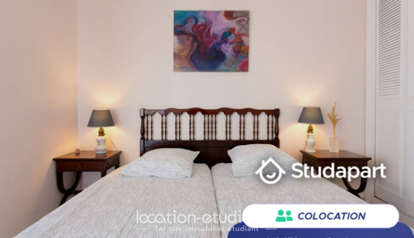 Colocation étudiante Studio &agrave; Antibes (06160)