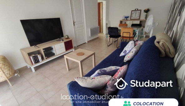 Colocation étudiante T3 &agrave; Antibes (06160)