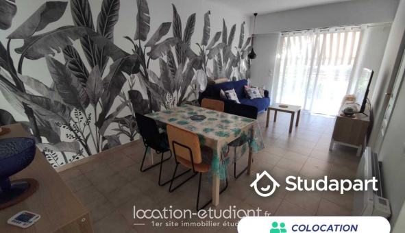 Colocation étudiante T3 &agrave; Antibes (06160)
