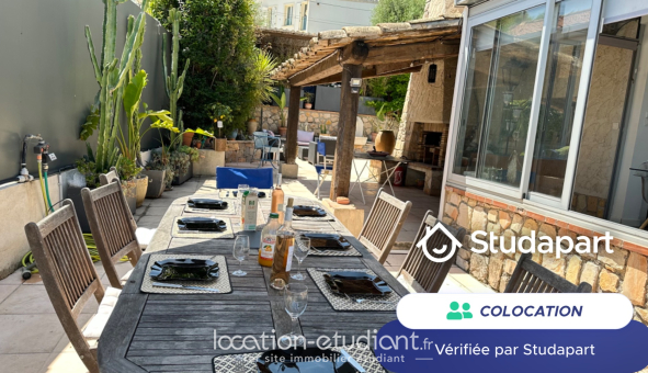 Colocation étudiante T4 &agrave; Antibes (06160)