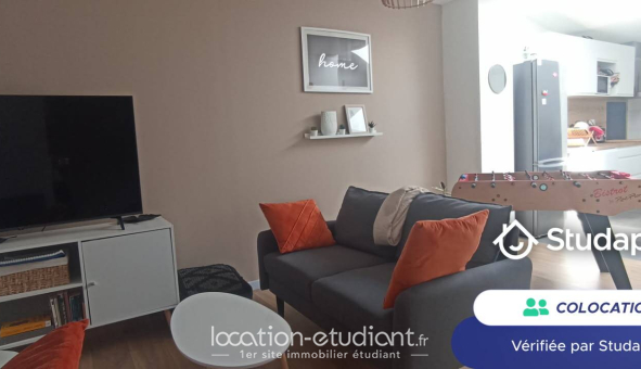 Colocation étudiante Studio &agrave; Anzin (59410)
