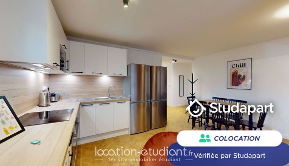 Colocation étudiante Studio &agrave; Arcueil (94110)