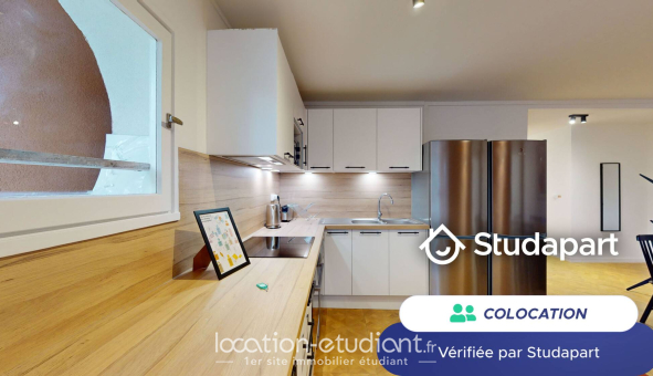 Colocation étudiante Studio &agrave; Arcueil (94110)
