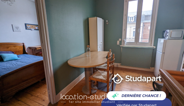 Colocation étudiante Studio &agrave; Arras (62000)