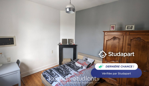 Colocation étudiante Studio &agrave; Arras (62000)