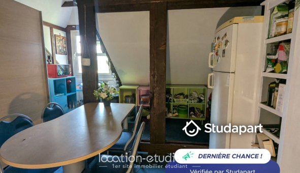 Colocation étudiante Studio &agrave; Arras (62000)
