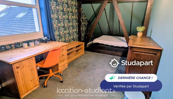 Colocation étudiante Studio &agrave; Arras (62000)