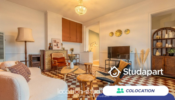 Colocation étudiante Studio &agrave; Arras (62000)