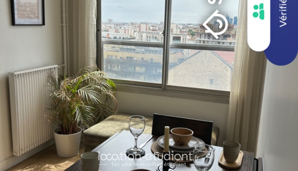 Colocation étudiante Studio &agrave; Asnières sur Seine (92600)
