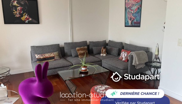 Colocation étudiante Studio &agrave; Asnières sur Seine (92600)