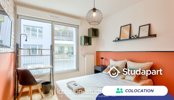 Colocation étudiante Studio &agrave; Asnières sur Seine (92600)