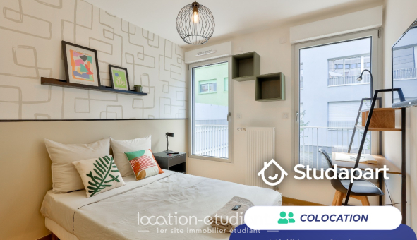 Colocation étudiante Studio &agrave; Asnières sur Seine (92600)