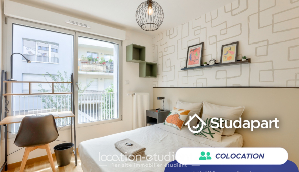 Colocation étudiante Studio &agrave; Asnières sur Seine (92600)