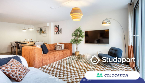 Colocation étudiante Studio &agrave; Asnières sur Seine (92600)