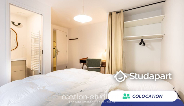 Colocation étudiante Studio &agrave; Asnières sur Seine (92600)
