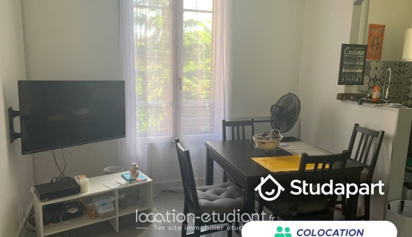 Colocation étudiante Studio &agrave; Asnières sur Seine (92600)
